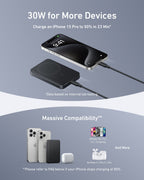 Anker MagGo Power Bank (10K, Slim) | 2-Pack