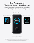 Anker Charger (140W, 4-Port, PD 3.1) with USB-C Cable WM