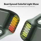 soundcore best outdoor speaker with beat-synced colorful LED lights