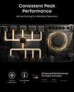 (Anker × Black Myth: Wukong Edition) Anker Prime Docking Station (14-in-1, Triple Display, DisplayLink) with DL7400