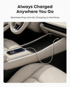 Anker USB-A to USB-C Cable (3 ft, Upcycled-Braided, 2 Pack）