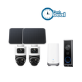 eufyCam S4 2-Cam Kit + Video Doorbell E340