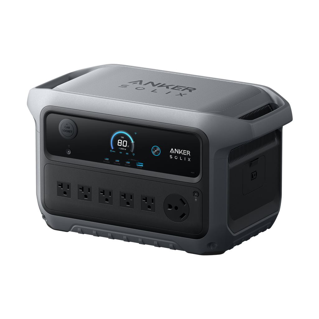 Anker SOLIX C2000 Gen 2 Portable Power Station - 2,048Wh | 2,400W