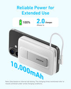 Anker power bank with 10000mAh for iPhone