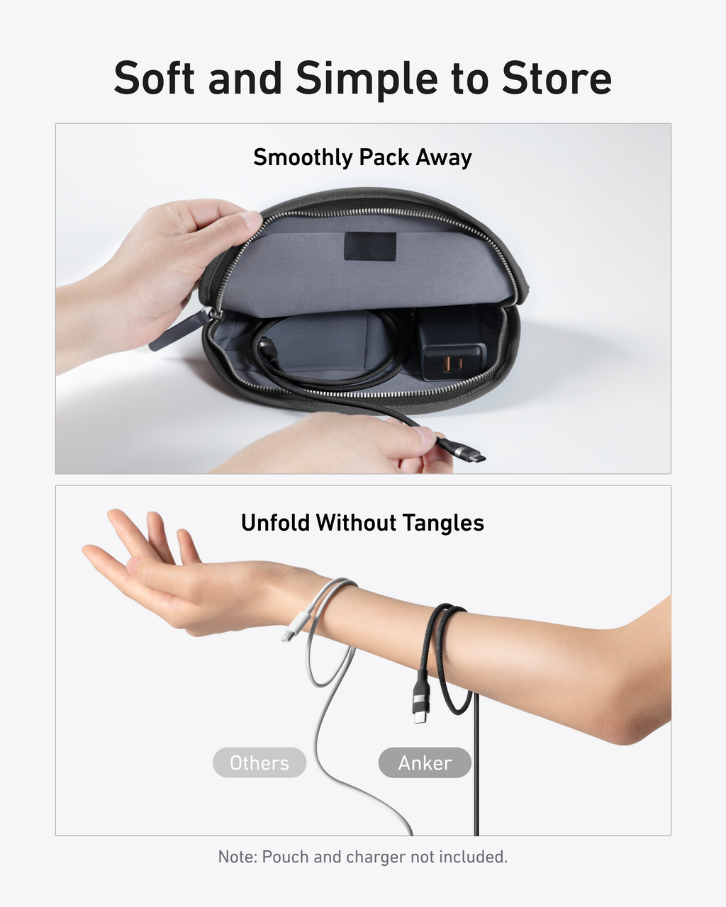 Anker Laptop Power Bank (25K, 165W, Built-In and Retractable Cables) WM