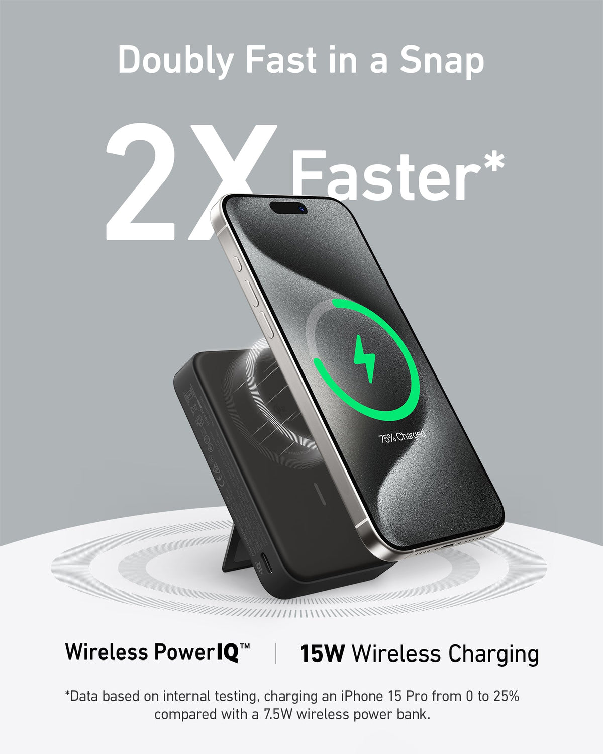 Refurbished Anker MagGo Power Bank (10K)