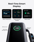Anker Laptop Power Bank (25K, 165W, Built-In and Retractable Cables) WM